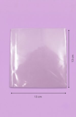 Bolsa Polipropileno Transparente 13x13 cm | Sello Lateral